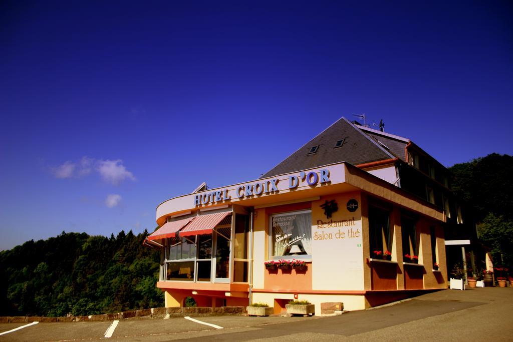L'Hostellerie Le Turckheim Croix D'Or Trois epis Bagian luar foto