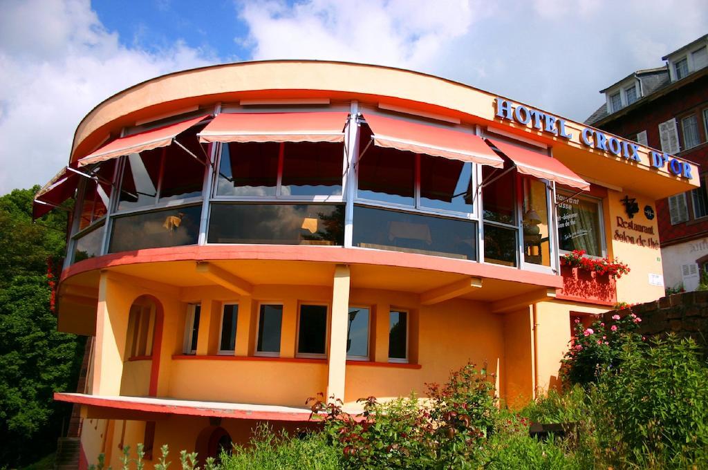 L'Hostellerie Le Turckheim Croix D'Or Trois epis Bagian luar foto