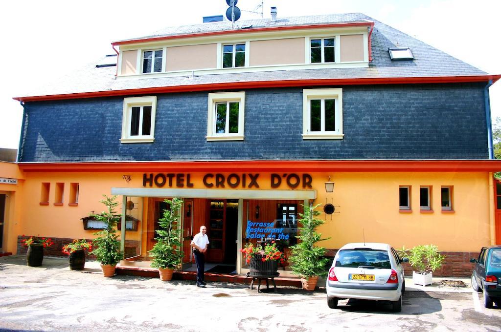 L'Hostellerie Le Turckheim Croix D'Or Trois epis Bagian luar foto
